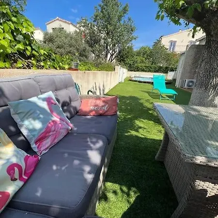 빌라 Maison Piscine Navy 카스텔나우르레즈